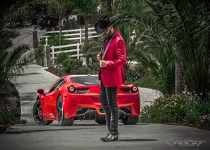 Saul El Jaguar Red Jacket Barabas Men Top Fashion Photographer Los Angeles Orange County Video Production David Victory