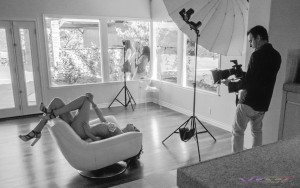 Photographing 'Russian Super modelNadyaLavrenovafordesignerKarinaCopadoPoolsideCoolectioninBelAirCaliforniaorganizedbyMr.OskarRivera,the setups were fast as weonly had half a day at the mansion and I shot mostly with a stabalized zoomlens, andprimes