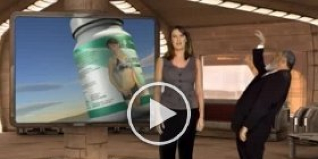 SlimBionic.Weighloss  An excellent example of another 30 second virtual set Ad VRset produced for a  weight loss supplement  as told through humorous acting. The Los Angeles based company saved lots of money and time due to virtual set technology.