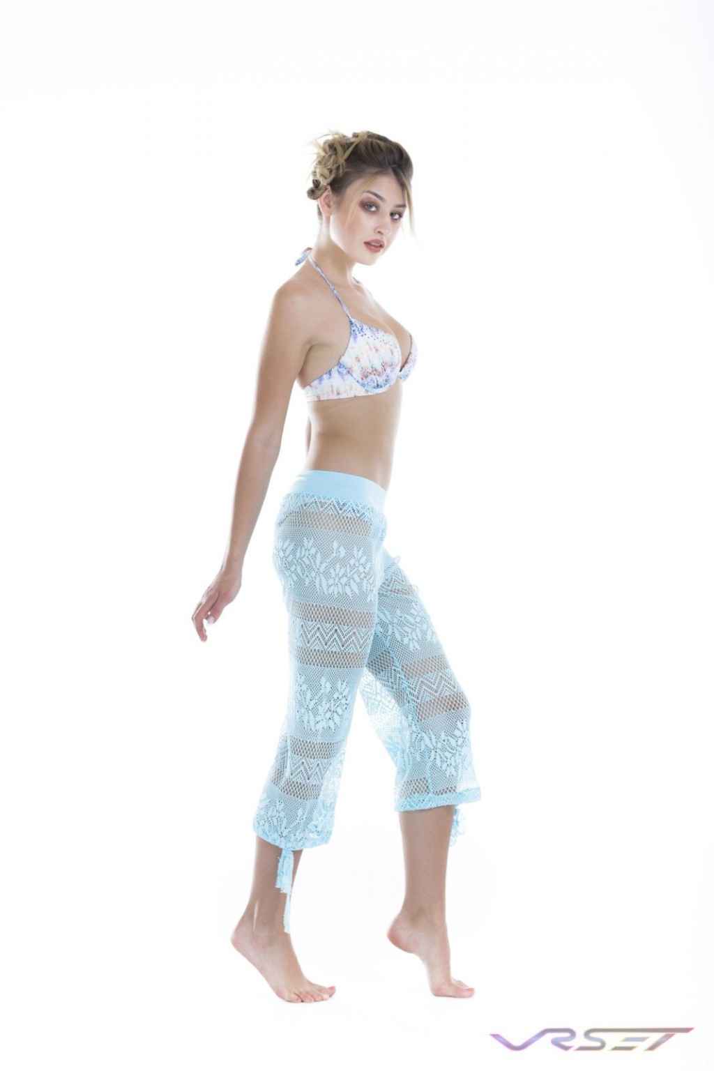 Amazon eCommerce Model Daria Dali Pool Coverup Studio Fashion Photographer Los Angeles Orange County Video Production David Victory