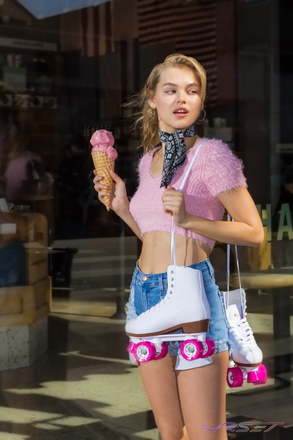 Womens Spring Collection Lifestyle Photography Roller Skate Los Angeles