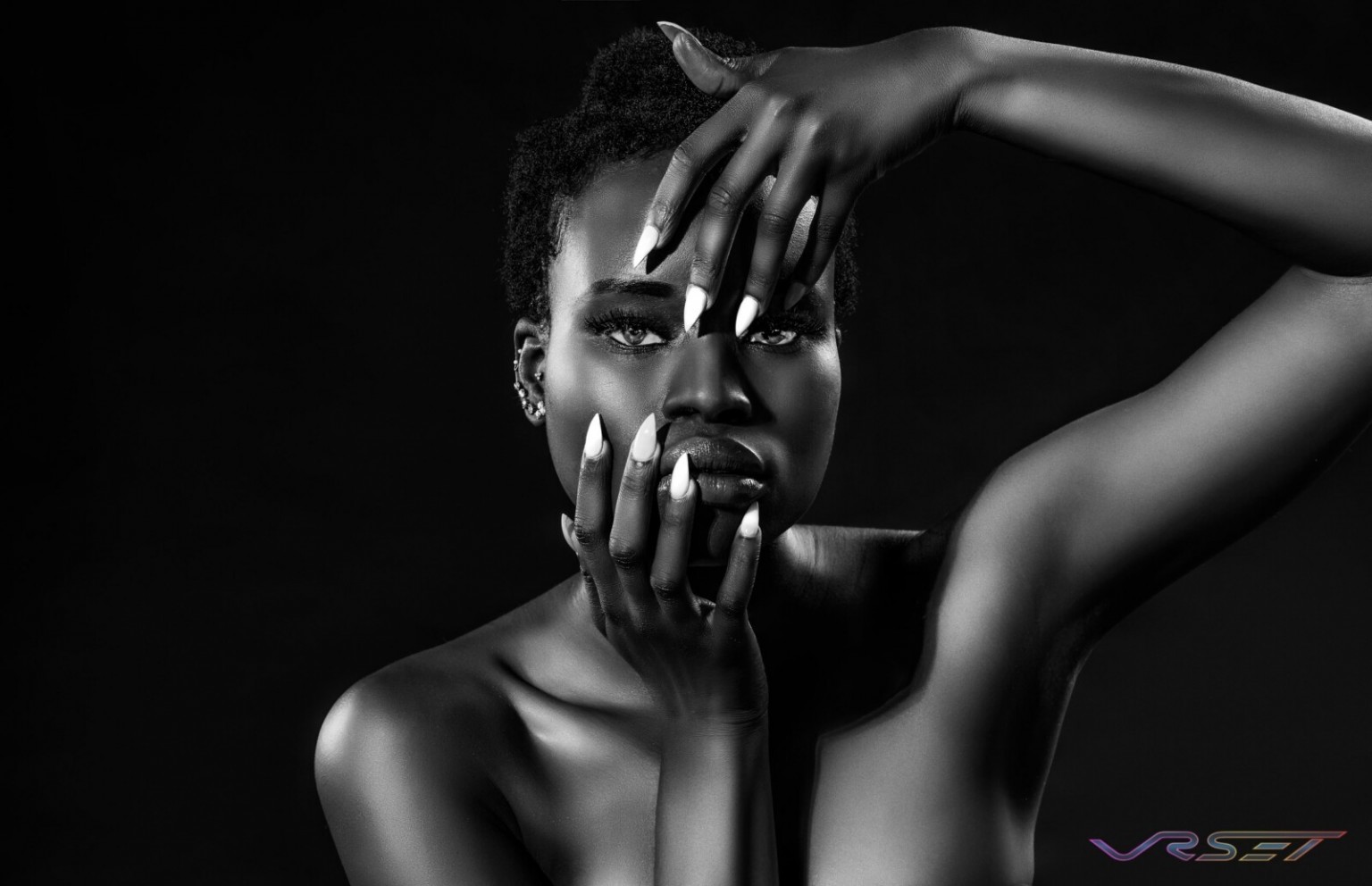 Model Wokie Zaria Kiamue Laque Nail Bar Studio Advertising Photography Los Angeles