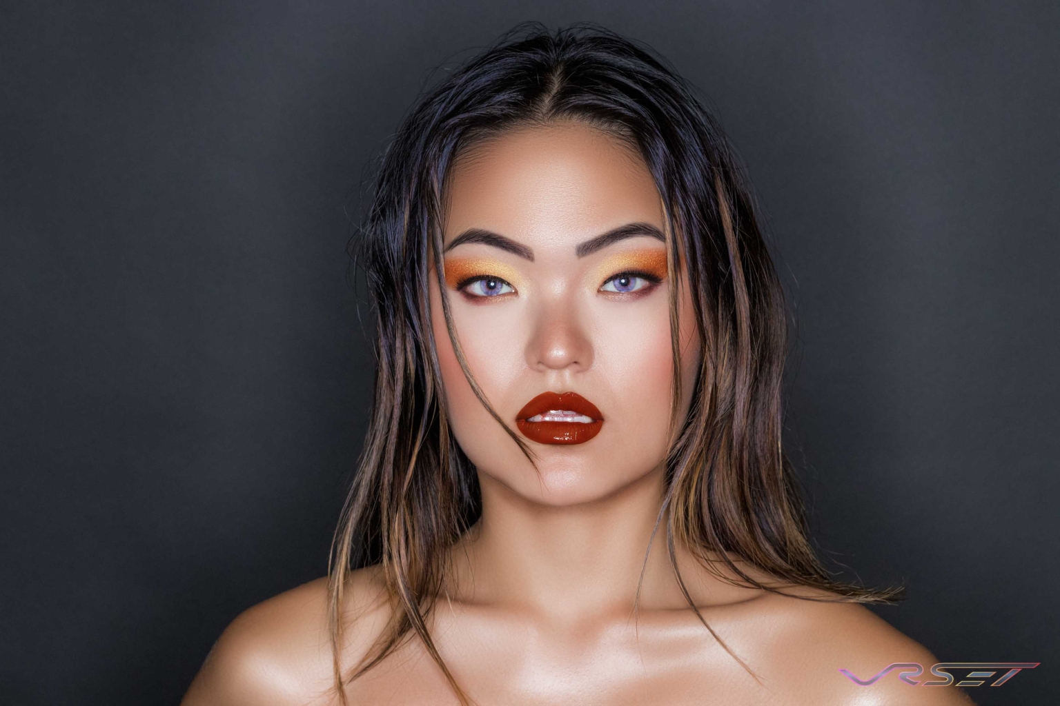 Extreme Makeup For Brand Campaign On Model Studio Photography David Victory Fashion Photographer Los Angeles