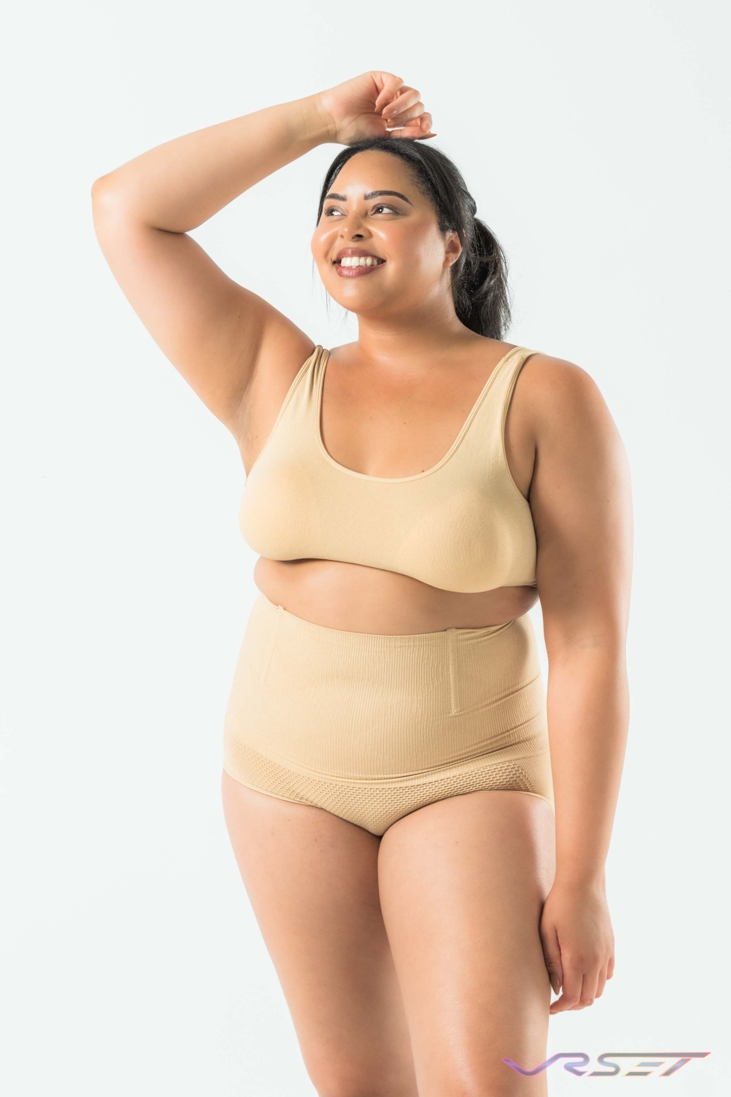 Plus Size Curve Model Jasmine Anderson Luxelyra Shapewear Ecommerce Studio David Victory Fashion Photographer Los Angeles