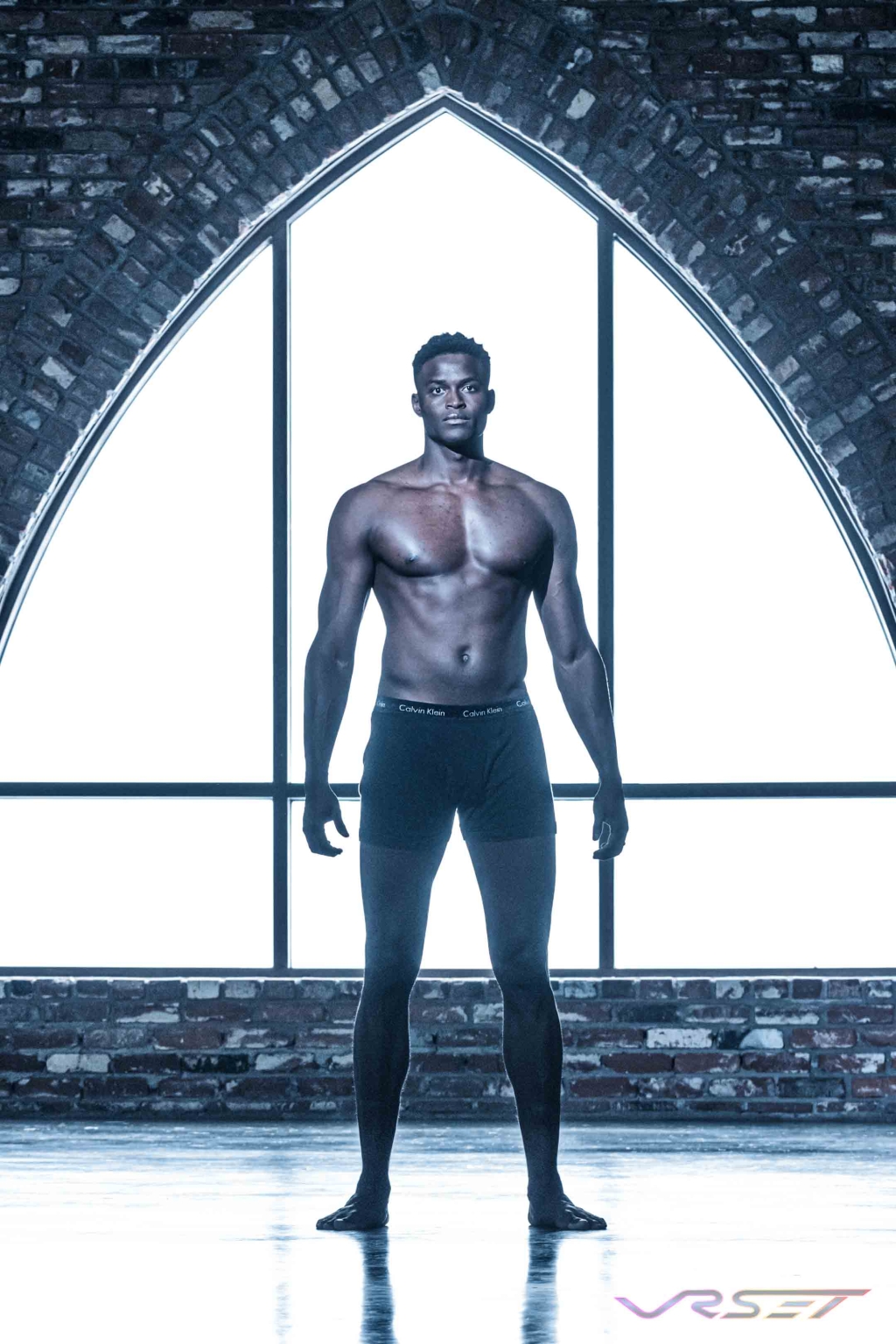 Athlete Editorial Pose Arched Window David Victory Fashion Photographer Los Angeles Athlete Editorial Pose Arched Window David Victory Fashion Photographer Los Angeles