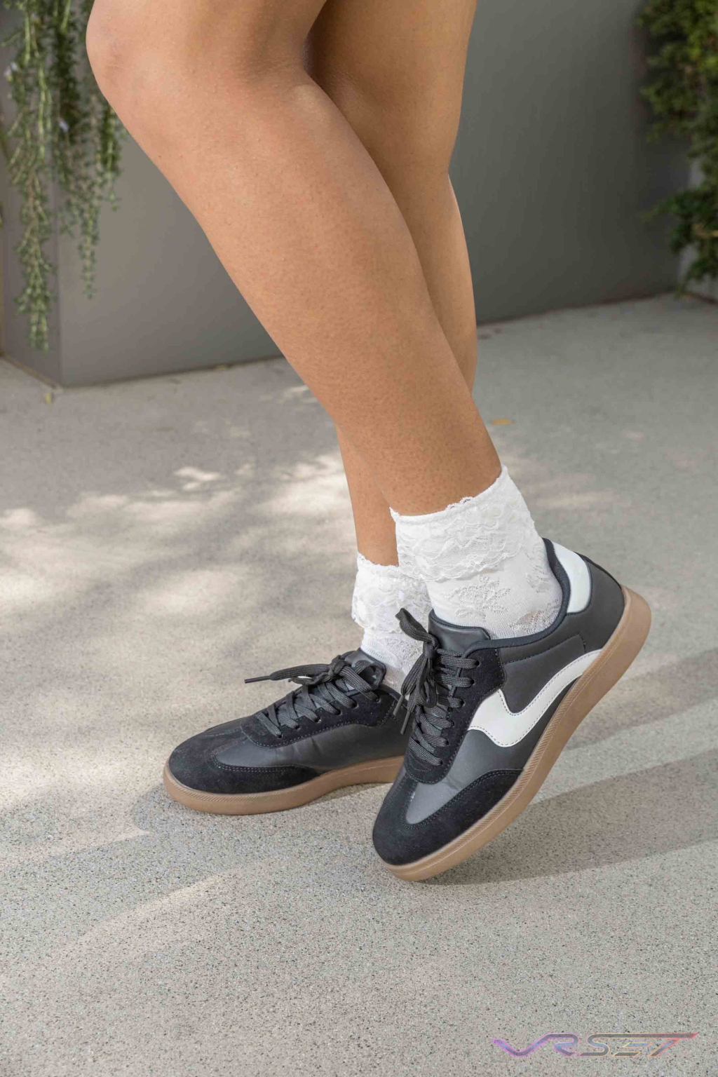 Black And Gray Retro Tennis Shoes David Victory Fashion Photographer Los Angeles Black And Gray Retro Tennis Shoes David Victory Fashion Photographer Los Angeles