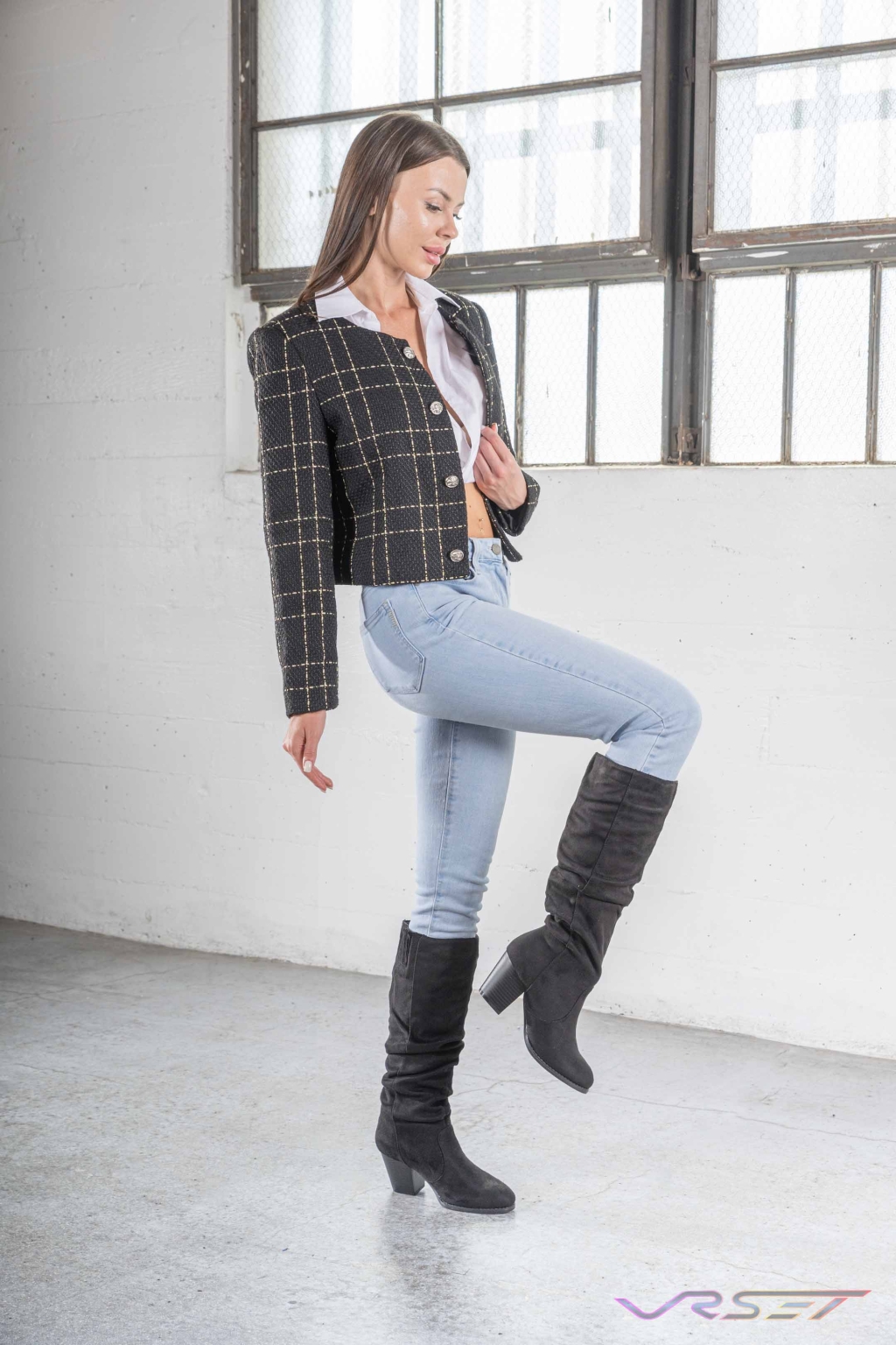 Clothing Photography Studio Black Suede Boot Brand David Victory Fashion Photographer La Clothing Photography Studio Black Suede Boot Brand David Victory Fashion Photographer La