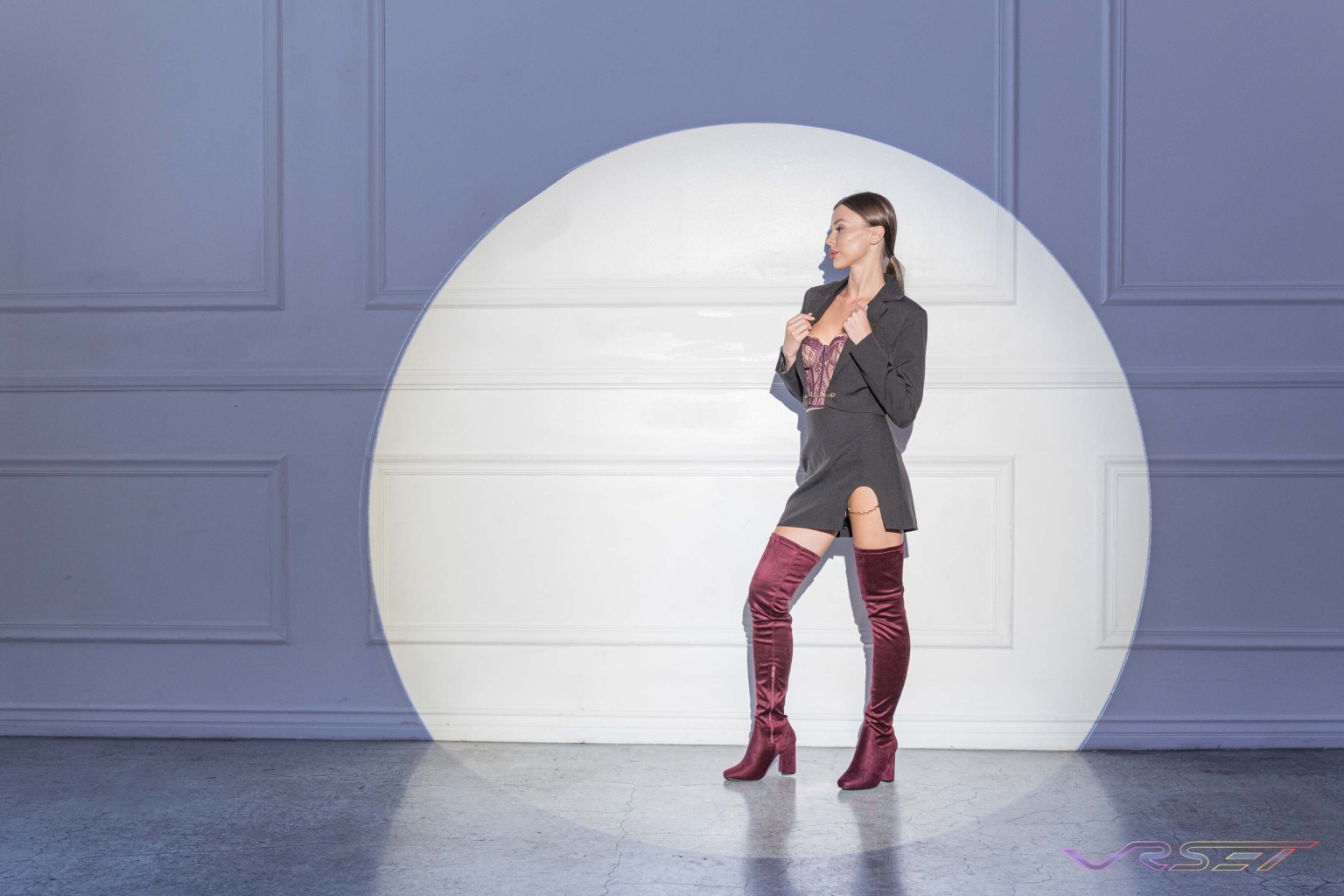 Clothing Photography Studio Burgundy Suede Boot Brand David Victory Fashion Photographer La Clothing Photography Studio Burgundy Suede Boot Brand David Victory Fashion Photographer La