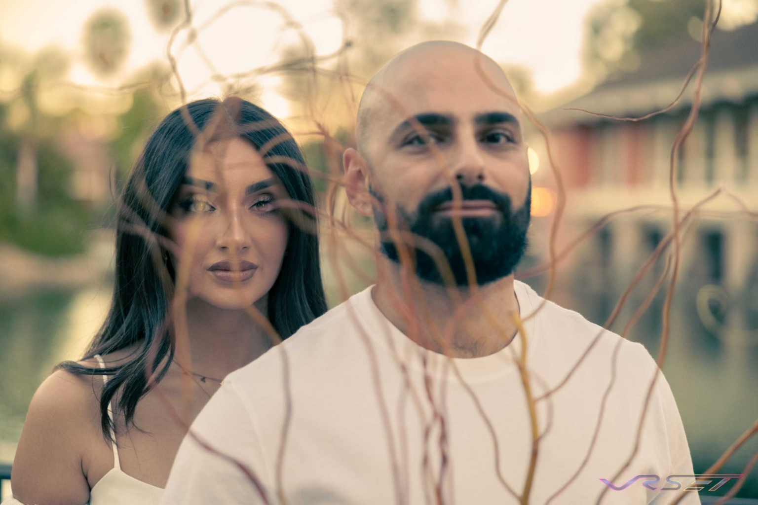 Engagement Couple Lifestyle Announcement Portrait Bridal Tuscan Villa Location Photography David Victory Fashion Photographer Los Angeles